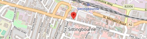The Vineyard Sittingbourne on map