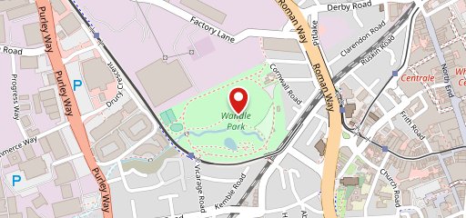 Wandle Park Cafe on map