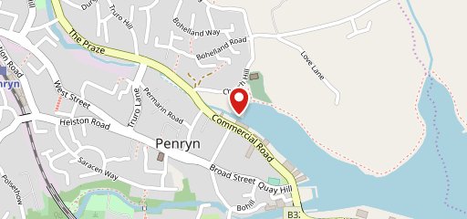 Lilly's Restaurant Islington Wharf Penryn on map