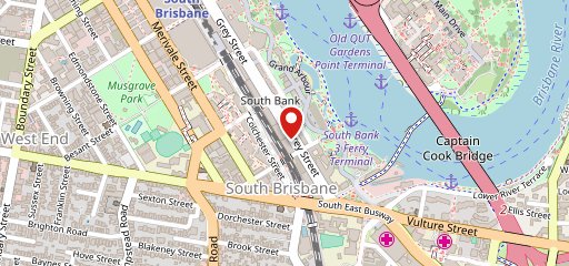 The Yiros Shop - South Brisbane en el mapa