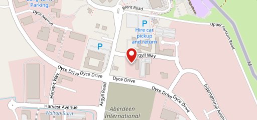 Premier Inn Aberdeen City Centre hotel on map