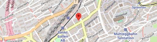 tibits St. Gallen sulla mappa
