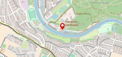 Tierpark-Restaurant Dählhölzli en el mapa