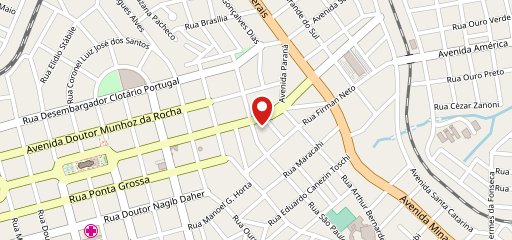 Tijolinho Fast Food no mapa