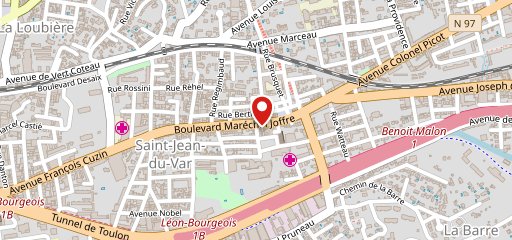 Times Burger Toulon Est (ST JEAN ) на карте