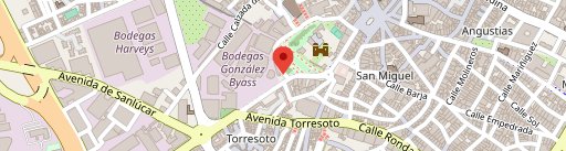 Bodega Gonzalez Byass en el mapa