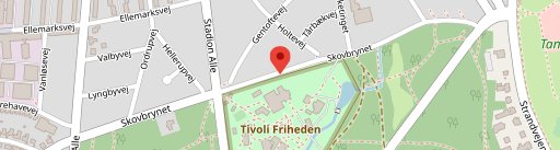 Tivoli Friheden en el mapa