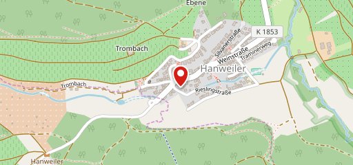 Traube Hanweiler Hotel sur la carte