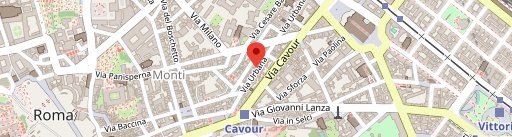 Trieste Pizza Roma sulla mappa
