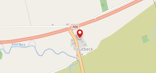Troutbeck Inn en el mapa