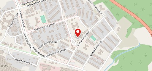 Tsarskaya shaurma en el mapa