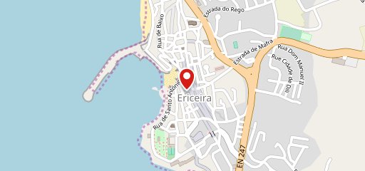 Tubo Ericeira Bar en el mapa