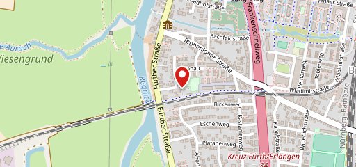 Sportgaststätte TV 1861 Erlangen-Bruck auf Karte
