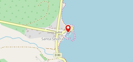 Le Pianu Pianu Port de Santa-Severa Cap Corse sur la carte