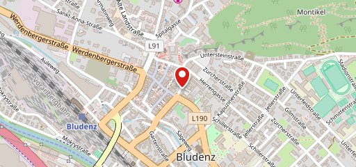 U1 Café Restaurant - Bludenz en el mapa