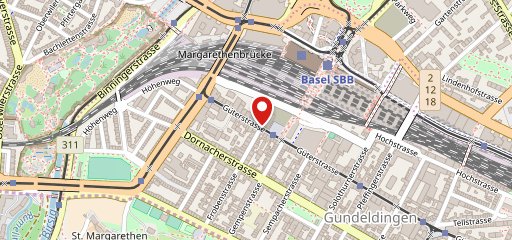 Union Diner Gundeldingen sulla mappa