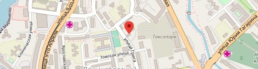 Kafe Uralochka sur la carte