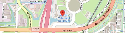 Van der Valk Hotel Dordrecht en el mapa