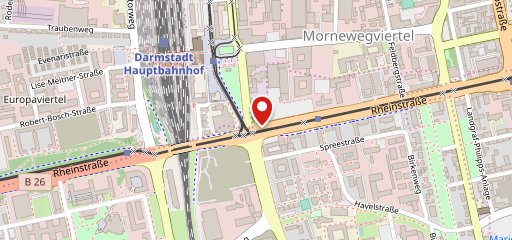VAPIANO Darmstadt Rheinstraße auf Karte