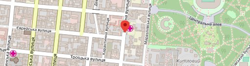 Varvar bar Odessa auf Karte