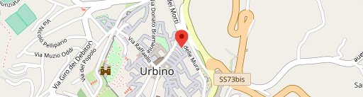 Ristorante Vecchia Urbino sulla mappa
