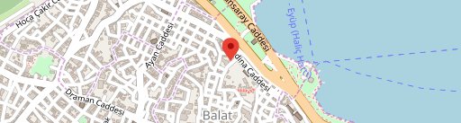 Velvet Cafe, Balat on map