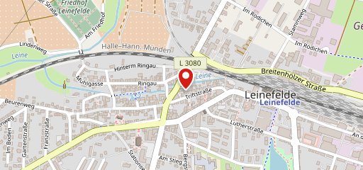 Pizza Haus Leinefelde en el mapa