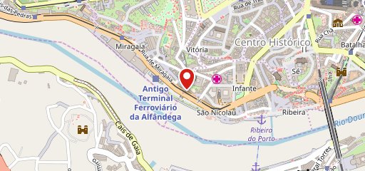Restaurante Verso em Pedra no mapa