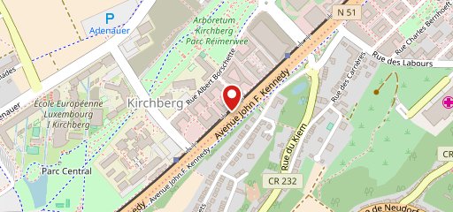 VIDA SUSHI - Kirchberg, Luxembourg на карте