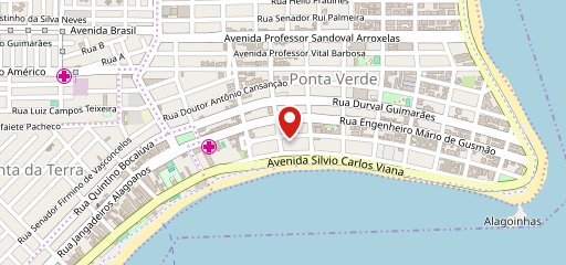 Vila Rosa Café no mapa