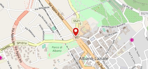 Hotel Villa Altieri sulla mappa