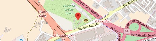Villa Italia sur la carte