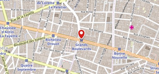 Villa Montmartre sur la carte
