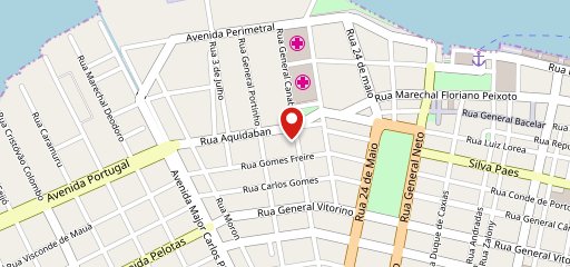 Villa Romana - Pizzaria no mapa