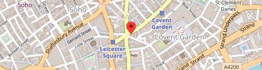 Five Guys Covent Garden en el mapa