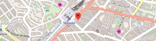 Vinoteo La Fabada Asturiana en Oviedo / Uviéu on map