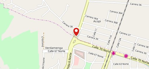 Caleñas Club VIP MENGA en el mapa