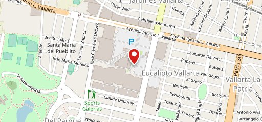 Hooters Galerías Guadalajara на карте