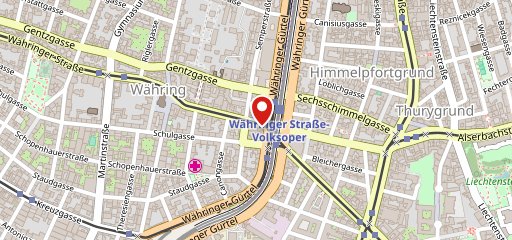 Cafe z Volksoper en el mapa