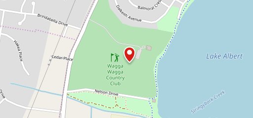 Wagga Wagga Country Club en el mapa
