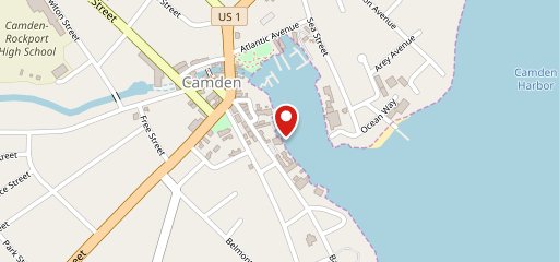 The Waterfront Restaurant en el mapa