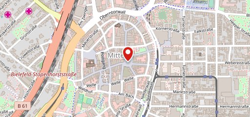 Weinmarkt Bielefeld 2012 on map
