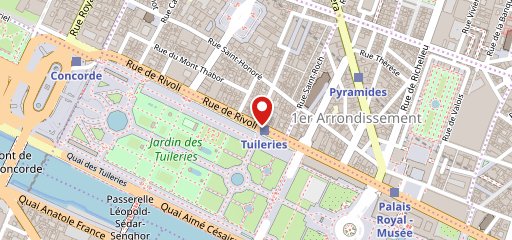 Café des Tuileries on map