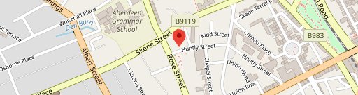 West End Bistro & Bar en el mapa