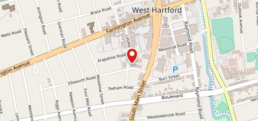 West Hartford Restaurant Week on map