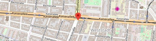 Hendl Cube Karlsruhe on map