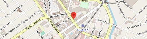 Wimpy's Diner Guelph en el mapa