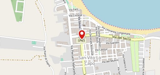 Bar Windsurf di Vultaggio & Adragna sulla mappa