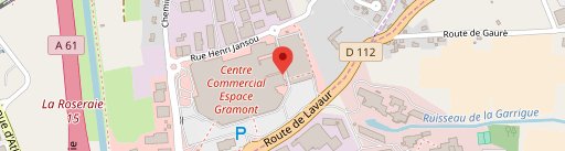 Restaurant Flunch Toulouse Gramont on map