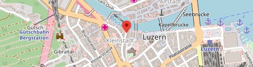 Wirtshaus Taube Luzern sur la carte